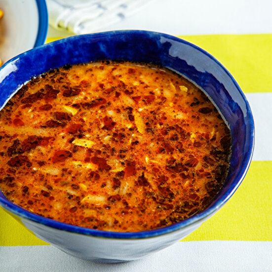 Naneli Kabak Çorbası