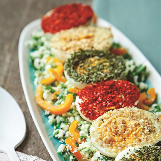 Yumurtalı Peynir Tabağı