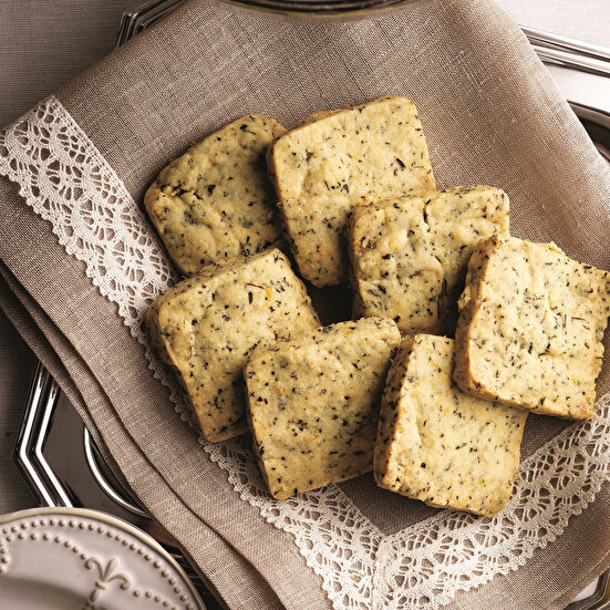 Zencefil ve Çaylı Shortbread