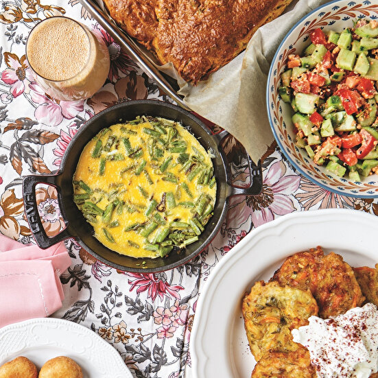 Taze Fasulyeli Omlet