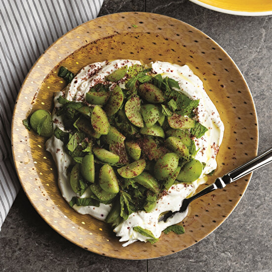 Yoğurtlu Yeşil Erik