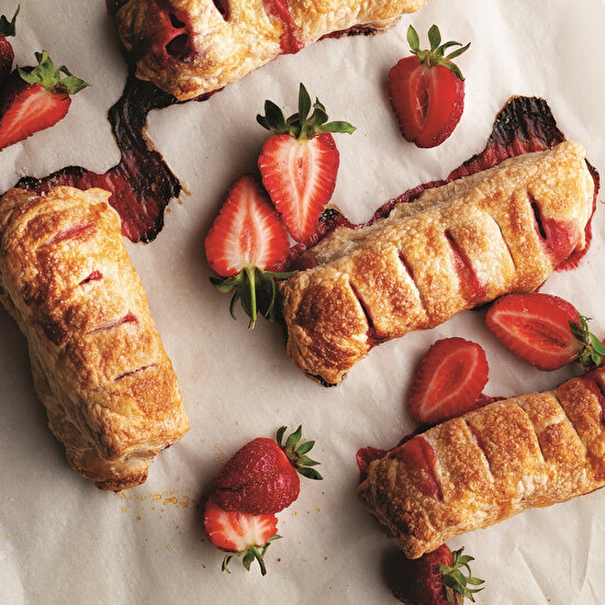 Çilekli Zencefilli Pratik Milföy