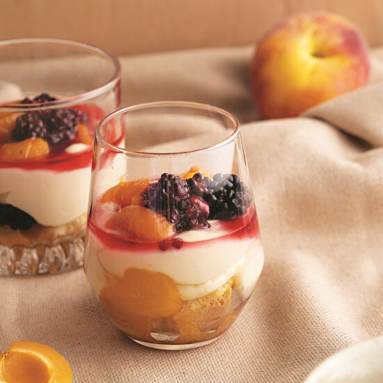 Kedidili Bisküvili Taze Meyveli Kuplar