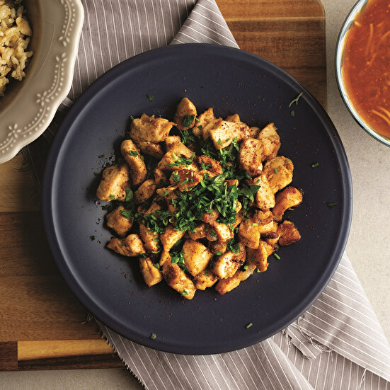 Tavada Baharatlı Tavuk Sote