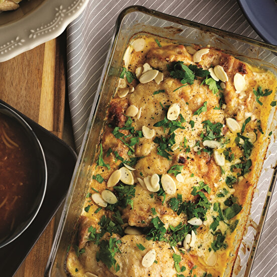 Bademli Kremalı Tavuk