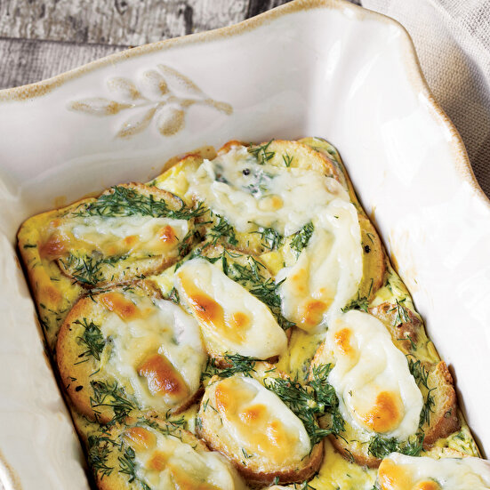 Fırında Soslu Baget Ekmek