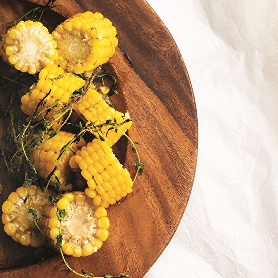 Taze Kekikli Sarımsaklı Mısır