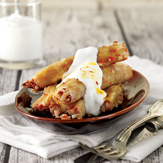 Etli Pırasa Dolması