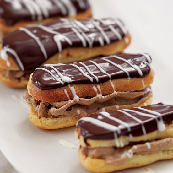 Kahveli ve Çikolatalı Ekler