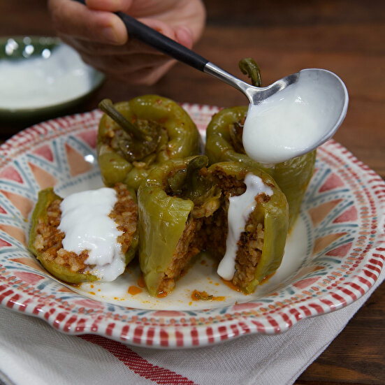 Kıymalı Biber Dolması (Aşamalı Anlatım)