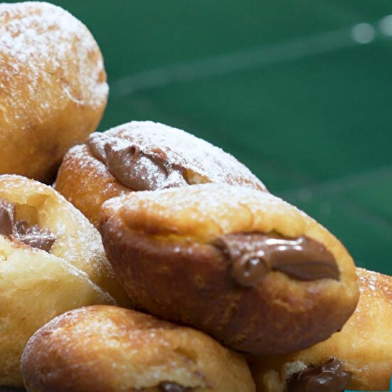 Çikolata Dolgulu Krapfen