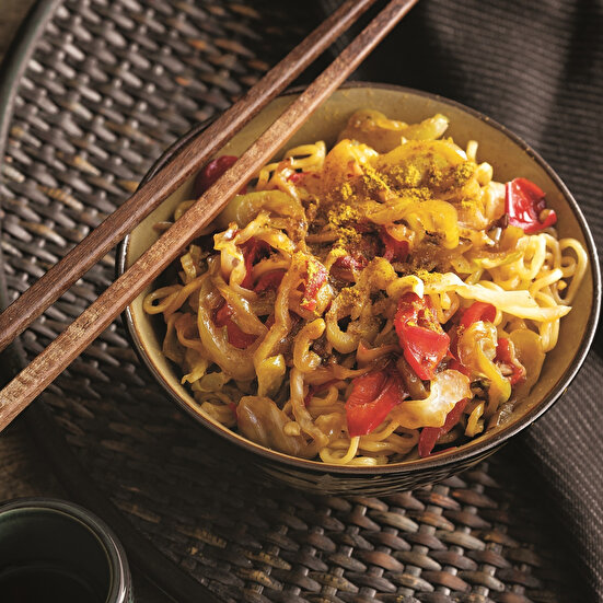 Körili Sebzeli Noodle