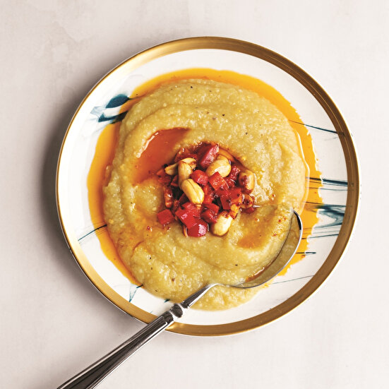 Patlıcanlı Yer Fıstıklı Meze 