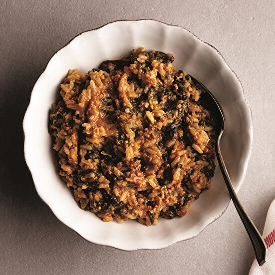 Mantarlı Siyez Pilavı