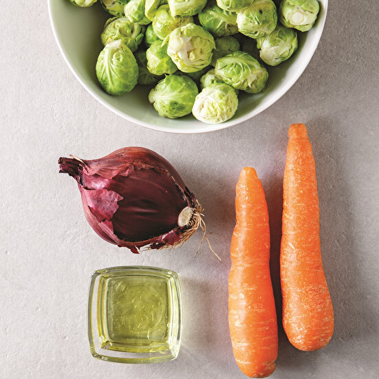 Zeytinyağlı Brüksel Lahanası( Mutfağa Giriş)