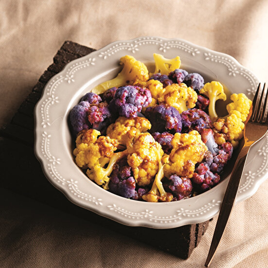 Renkli Karnabahar Tabağı