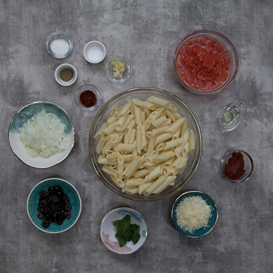 Arabiata Soslu Makarna