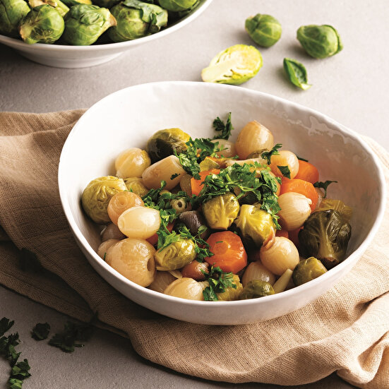 Zeytinyağlı Brüksel Lahanası