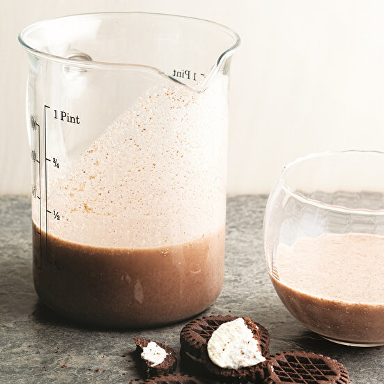 Kakaolu Kremalı Bisküvili Süt