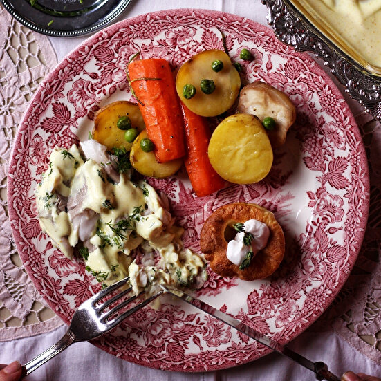 Fırında Kök Sebze