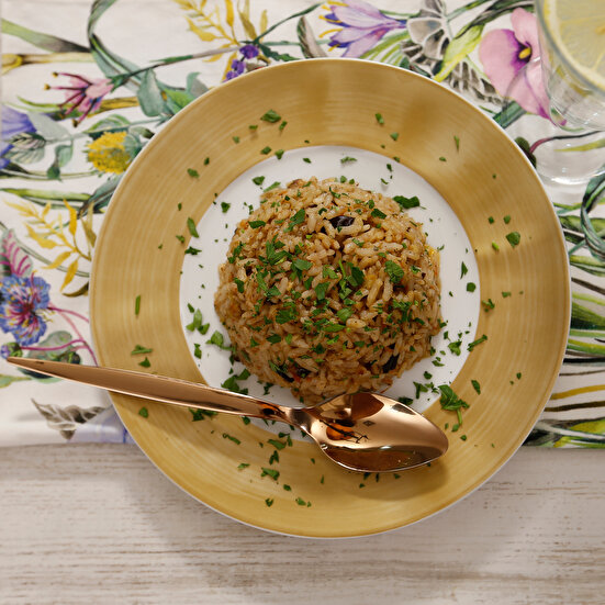 Patlıcanlı Pirinç Pilavı