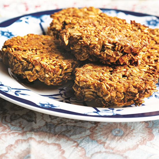 Yulaflı Muzlu Kurabiye