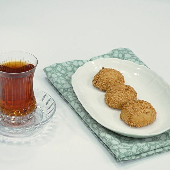 Susamlı Tuzlu Kurabiye