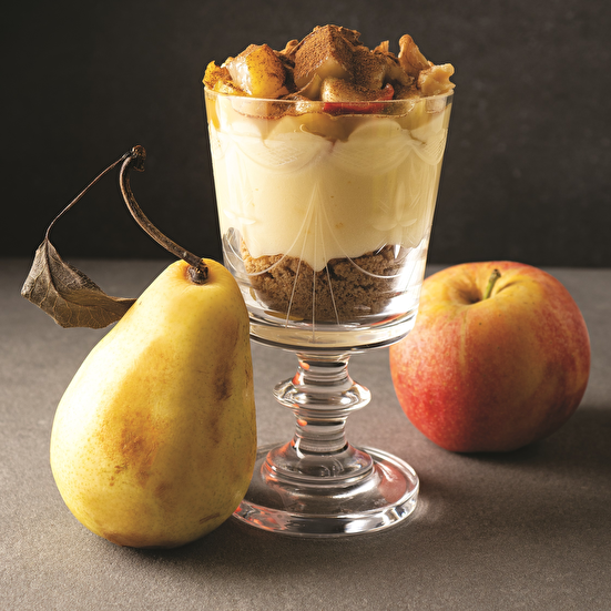 Elmalı Armutlu Pelteli Muhallebi