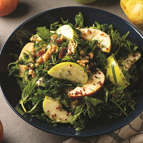 Elmalı Armutlu Kinoalı Salata