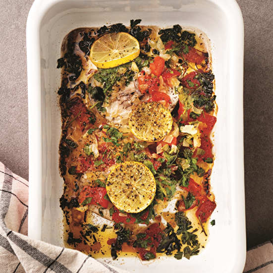 Közlenmiş Biberli Fırın Palamut