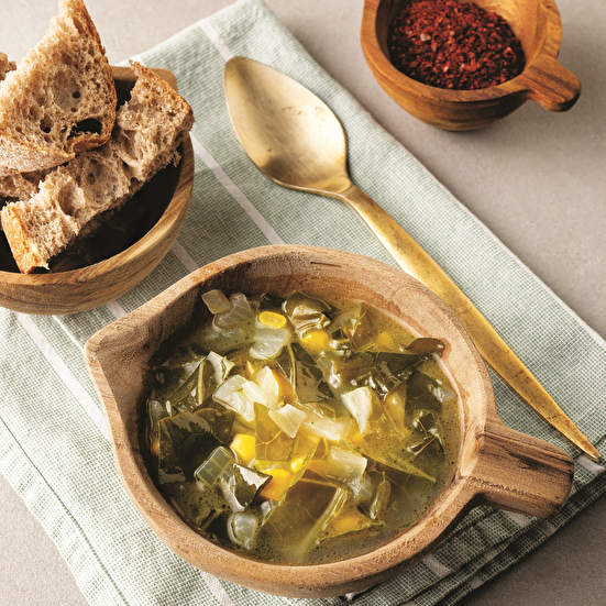 Mısırlı Karalahana Çorbası