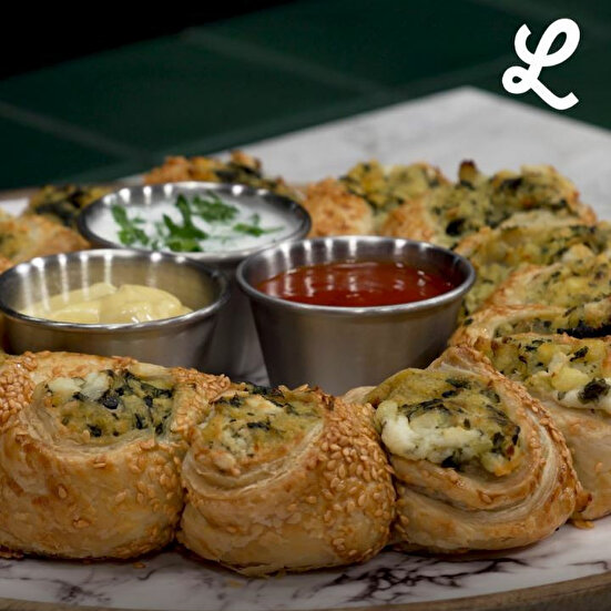 Milföyden Papatya Çörek