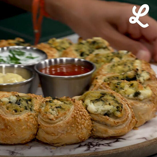 Milföyden Papatya Çörek