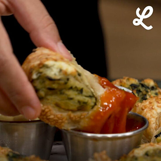 Milföyden Papatya Çörek