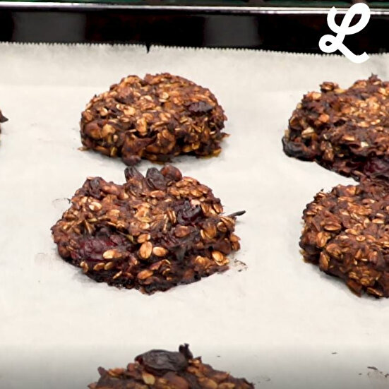 Muzlu Yulaflı Şekersiz Kurabiye