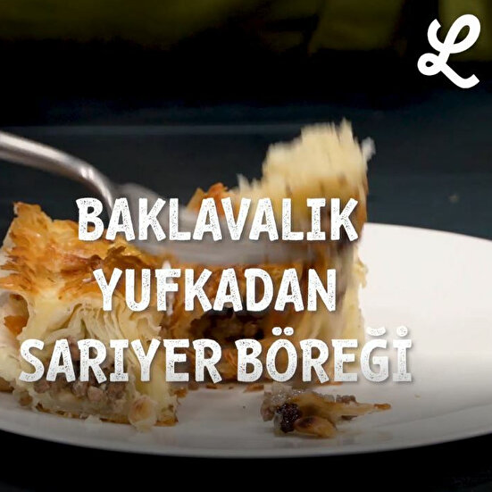 Baklavalık Yufkadan Sarıyer Böreği
