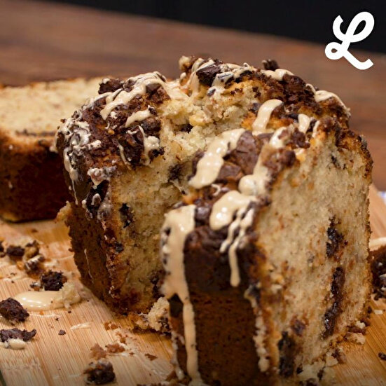 Fındık Kremalı Muzlu Kek