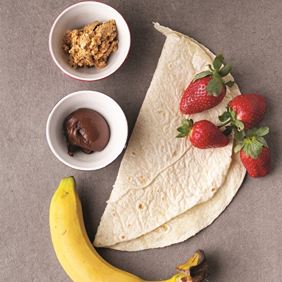 Çikolatalı Lavaş Katlama