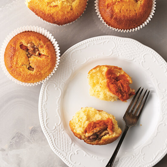 Cevizli Bal Kabaklı Muffin