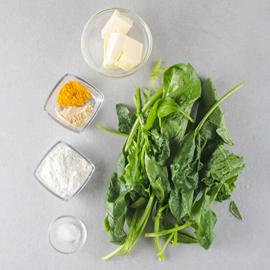 Zencefilli Ispanak Çorbası