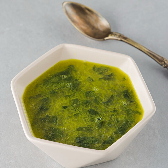 Zencefilli Ispanak Çorbası