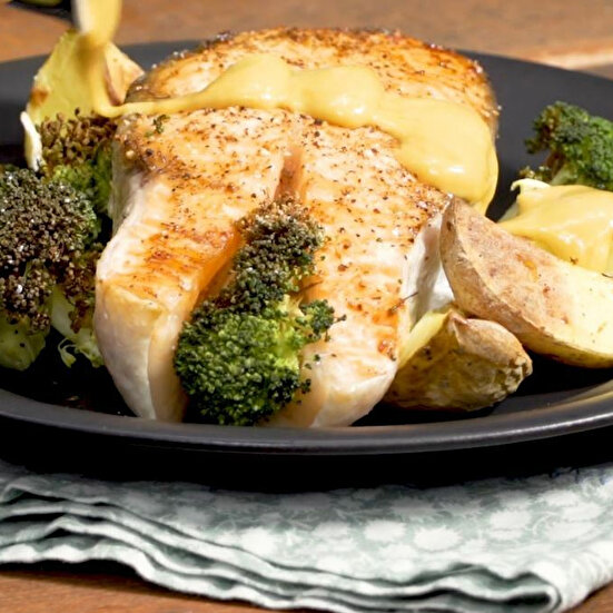 Ballı Hardallı Somon