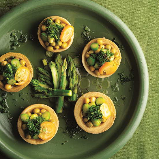 Bezelyeli Kuşkonmazlı Zeytinyağlı Enginar 