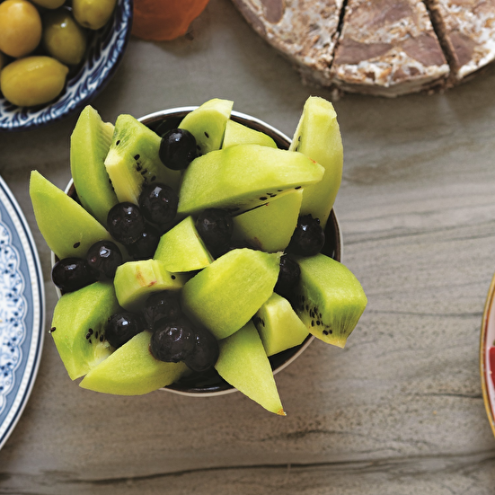 Kivili Meyve Tabağı