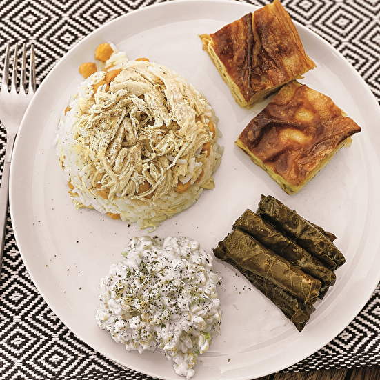 Tavuklu Nohutlu Pirinç Pilavı