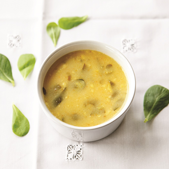 Kabaklı Semizotu Çorbası