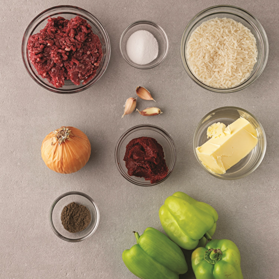 Kıymalı Biber Dolması 