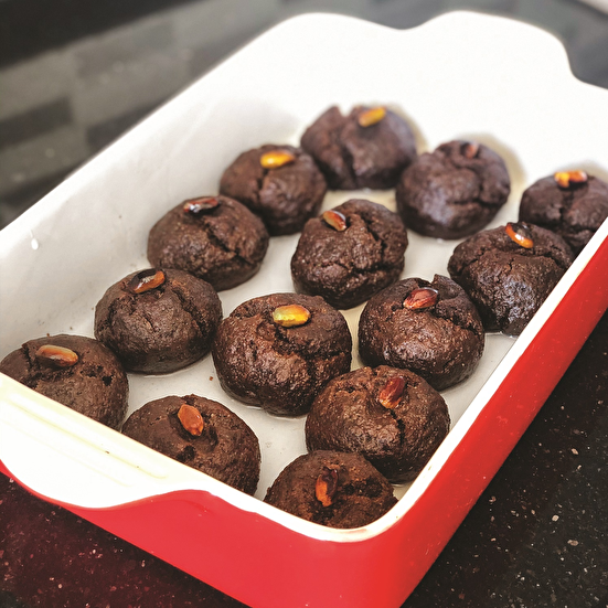 Kakaolu Fıstıklı Şekerpare