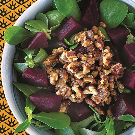 Pancarlı Semizotu Salatası