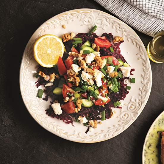 Peynirli Pancar Salatası